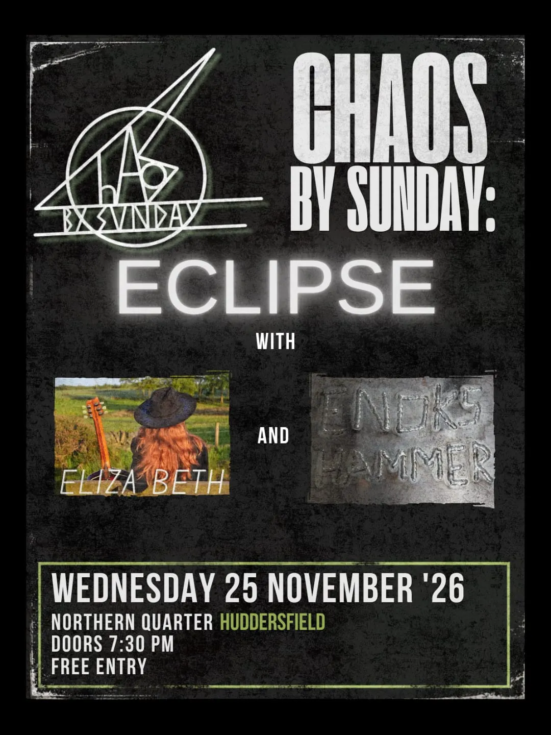Poster for Chaos by Sunday: Eclipse